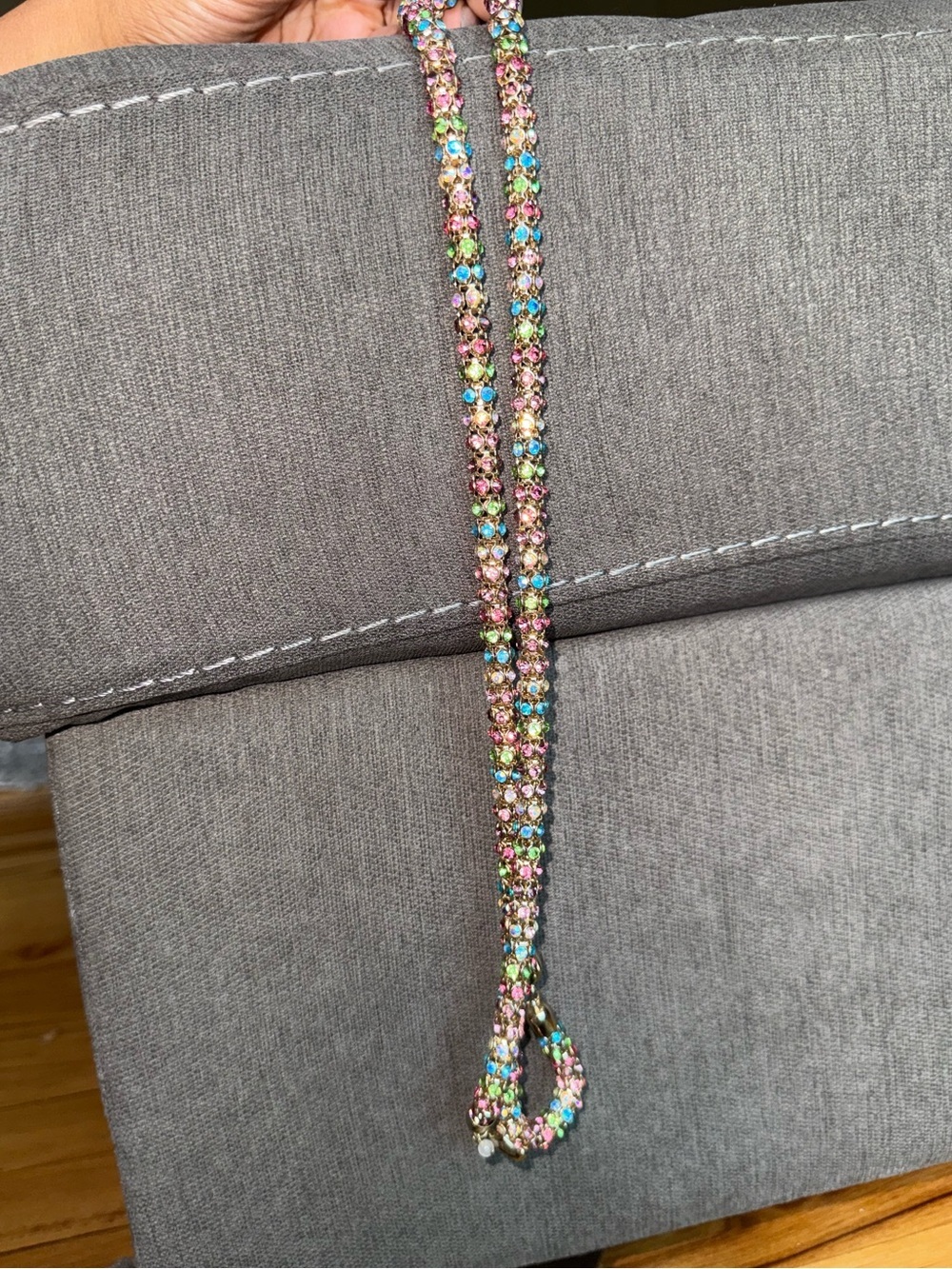 Betsy’s Johnson confetti necklace — magnetic clasp - Picture 3 of 8